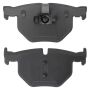 MPA 1003-1042C Quality-Built Black Series Ceramic Brake Pads w/ Hardware