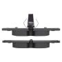 MPA 1003-1042M Quality-Built Black Series Semi-Metallic Brake Pads w/ Hardware
