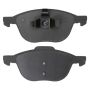 MPA 1003-1044C Quality-Built Black Series Ceramic Brake Pads w/ Hardware