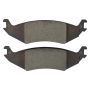 MPA 1003-1046M Quality-Built Black Series Semi-Metallic Brake Pads w/ Hardware