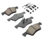 MPA 1003-1047BC Quality-Built Black Series Ceramic Brake Pads w/ Hardware