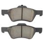 MPA 1003-1047C Quality-Built Black Series Ceramic Brake Pads w/ Hardware