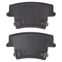 MPA 1003-1057AC Quality-Built Black Series Ceramic Brake Pads w/ Hardware
