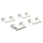 MPA 1003-1057BC Quality-Built Black Series Ceramic Brake Pads w/ Hardware