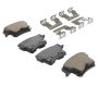 MPA 1003-1057C Quality-Built Black Series Ceramic Brake Pads w/ Hardware