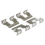 MPA 1003-1057C Quality-Built Black Series Ceramic Brake Pads w/ Hardware