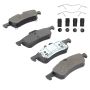MPA 1003-1060C Quality-Built Black Series Ceramic Brake Pads w/ Hardware