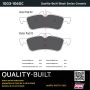 MPA 1003-1060C Quality-Built Black Series Ceramic Brake Pads w/ Hardware