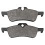 MPA 1003-1060C Quality-Built Black Series Ceramic Brake Pads w/ Hardware