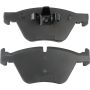 MPA 1003-1061AM Quality-Built Black Series Semi-Metallic Brake Pads w/ Hardware