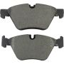 MPA 1003-1061AM Quality-Built Black Series Semi-Metallic Brake Pads w/ Hardware