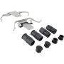 MPA 1003-1061AM Quality-Built Black Series Semi-Metallic Brake Pads w/ Hardware