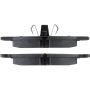 MPA 1003-1061AM Quality-Built Black Series Semi-Metallic Brake Pads w/ Hardware