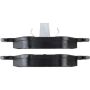 MPA 1003-1061BM Quality-Built Black Series Semi-Metallic Brake Pads w/ Hardware