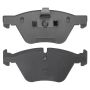 MPA 1003-1061C Quality-Built Black Series Ceramic Brake Pads w/ Hardware