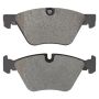 MPA 1003-1061M Quality-Built Black Series Semi-Metallic Brake Pads w/ Hardware