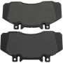 MPA 1003-1062M Quality-Built Black Series Semi-Metallic Brake Pads