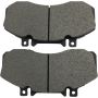 MPA 1003-1062M Quality-Built Black Series Semi-Metallic Brake Pads