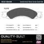 MPA 1003-1064M Quality-Built Black Series Semi-Metallic Brake Pads w/ Hardware
