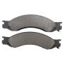 MPA 1003-1064M Quality-Built Black Series Semi-Metallic Brake Pads w/ Hardware