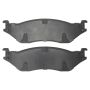 MPA 1003-1066M Quality-Built Black Series Semi-Metallic Brake Pads w/ Hardware
