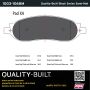 MPA 1003-1068M Quality-Built Black Series Semi-Metallic Brake Pads w/ Hardware