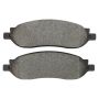MPA 1003-1068M Quality-Built Black Series Semi-Metallic Brake Pads w/ Hardware