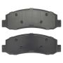 MPA 1003-1069M Quality-Built Black Series Semi-Metallic Brake Pads w/ Hardware
