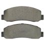 MPA 1003-1069M Quality-Built Black Series Semi-Metallic Brake Pads w/ Hardware