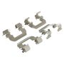 MPA 1003-1074C Quality-Built Black Series Ceramic Brake Pads w/ Hardware