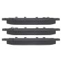 MPA 1003-1075C Quality-Built Black Series Ceramic Brake Pads w/ Hardware