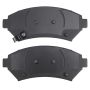 MPA 1003-1076M Quality-Built Black Series Semi-Metallic Brake Pads w/ Hardware