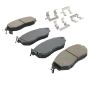 MPA 1003-1078AC Quality-Built Black Series Ceramic Brake Pads w/ Hardware