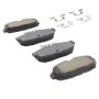 MPA 1003-1082C Quality-Built Black Series Ceramic Brake Pads w/ Hardware