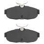 MPA 1003-1082C Quality-Built Black Series Ceramic Brake Pads w/ Hardware