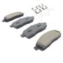 MPA 1003-1083C Quality-Built Black Series Ceramic Brake Pads w/ Hardware