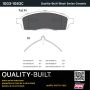 MPA 1003-1083C Quality-Built Black Series Ceramic Brake Pads w/ Hardware