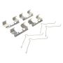 MPA 1003-1083C Quality-Built Black Series Ceramic Brake Pads w/ Hardware