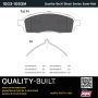MPA 1003-1083M Quality-Built Black Series Semi-Metallic Brake Pads w/ Hardware