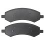 MPA 1003-1084M Quality-Built Black Series Semi-Metallic Brake Pads w/ Hardware