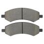 MPA 1003-1084M Quality-Built Black Series Semi-Metallic Brake Pads w/ Hardware