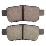 MPA 1003-1088C Quality-Built Black Series Ceramic Brake Pads w/ Hardware