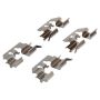 MPA 1003-1088C Quality-Built Black Series Ceramic Brake Pads w/ Hardware