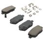 MPA 1003-1090C Quality-Built Black Series Ceramic Brake Pads w/ Hardware