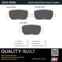 MPA 1003-1090C Quality-Built Black Series Ceramic Brake Pads w/ Hardware