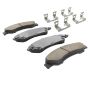 MPA 1003-1092C Quality-Built Black Series Ceramic Brake Pads w/ Hardware