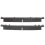 MPA 1003-1092M Quality-Built Black Series Semi-Metallic Brake Pads w/ Hardware