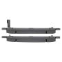 MPA 1003-1094C Quality-Built Black Series Ceramic Brake Pads w/ Hardware