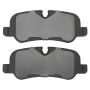 MPA 1003-1099M Quality-Built Black Series Semi-Metallic Brake Pads w/ Hardware