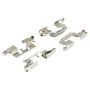 MPA 1003-1101C Quality-Built Black Series Ceramic Brake Pads w/ Hardware